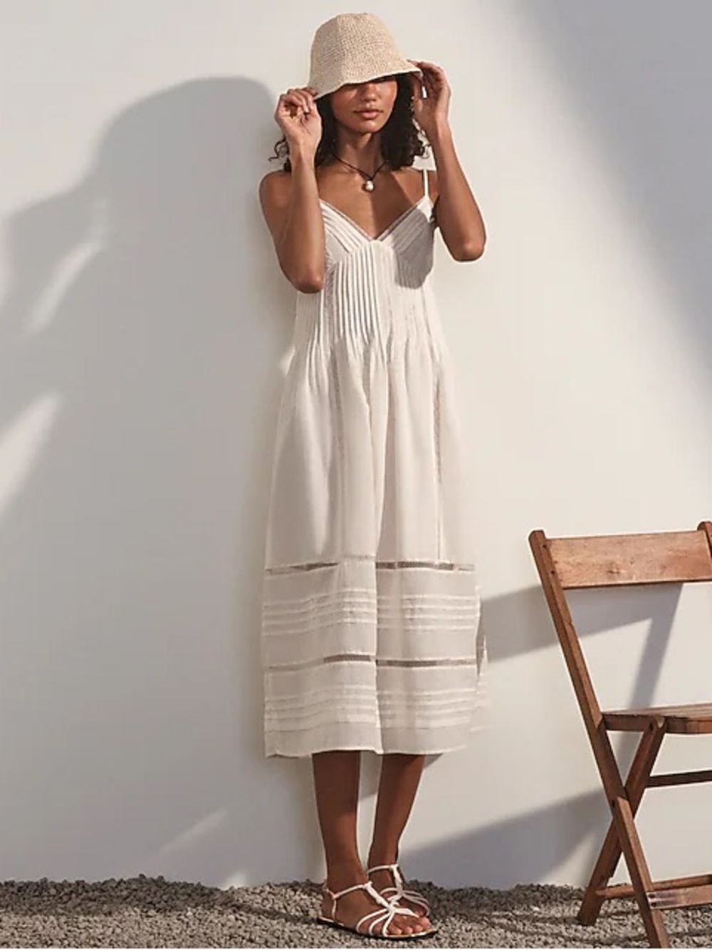 J.Crew Petite Milano Dress in Cotton Voile